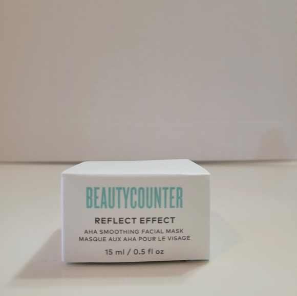 NWOT Beautycounter Reflect Effect AHA smoothing Facial Mask 0.5 fl oz - Picture 2 of 5